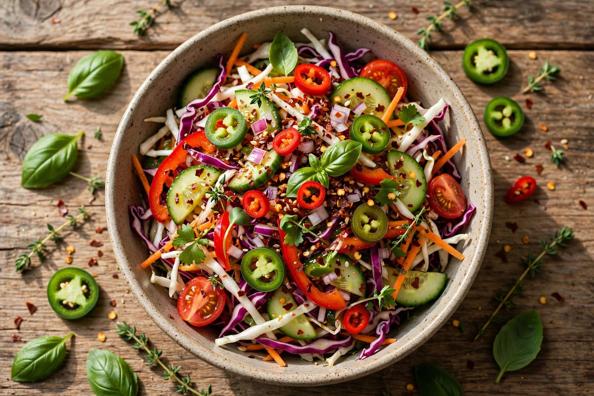 Scharfer Salat (Insalata Piccante)